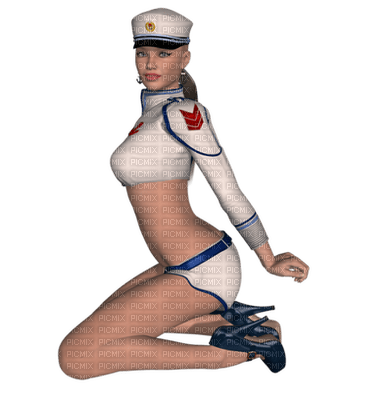 femme marin - PNG gratuit