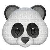 Panda emoji - png ฟรี