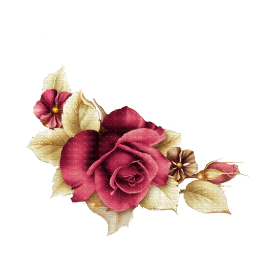 vintage roses - δωρεάν png