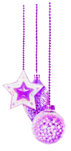Ornaments.Purple - ilmainen png