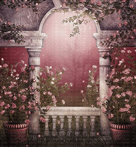 Rena Hintergrund Background Vintage pink - zadarmo png