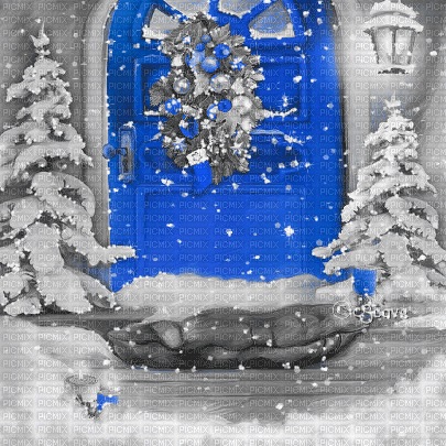 soave background animated  christmas winter - 免费动画 GIF