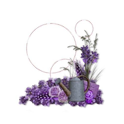purple flowers Bb2 - 無料png