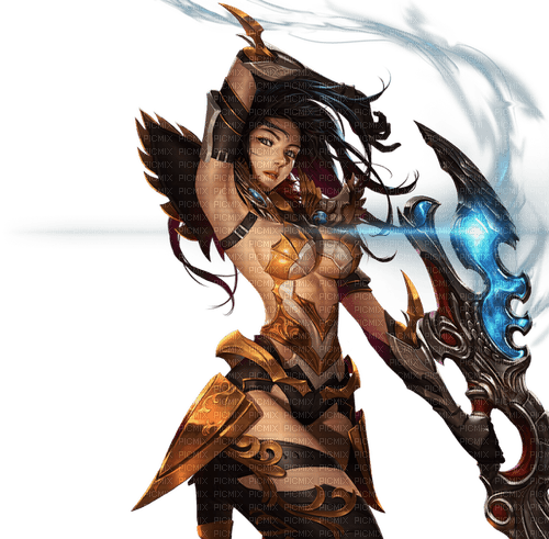 woman warrior by nataliplus - PNG gratuit