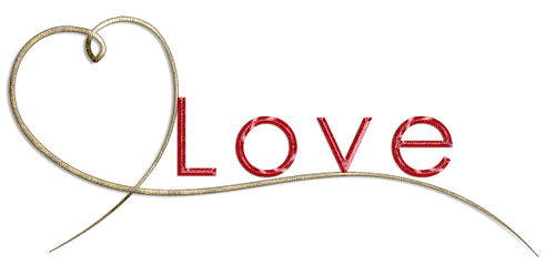 deco---decoration--text--Love - Free PNG