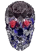 skull - Besplatni animirani GIF