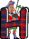 Kaz_Creations Alphabets Scottish Letter H - Bezmaksas animēts GIF
