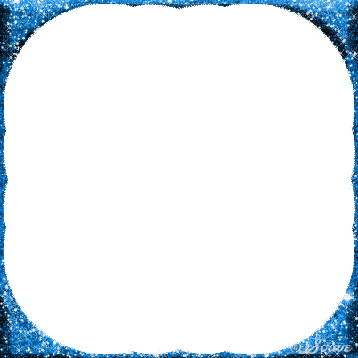 soave frame animated corner blue - Gratis geanimeerde GIF