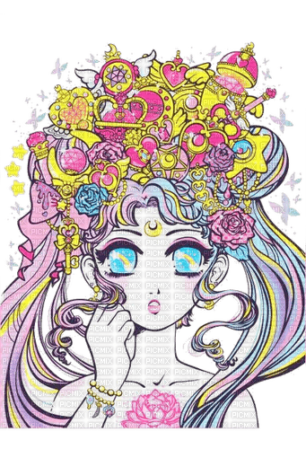 Sailor moon ❤️ elizamio - png ฟรี