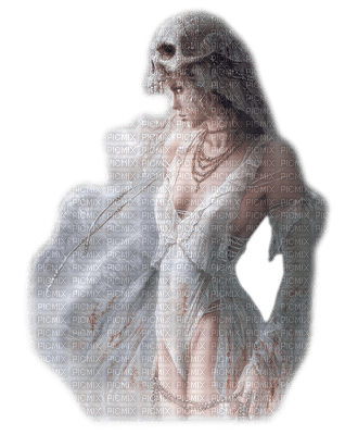 femme ghotic.Cheyenne63 - png gratuito