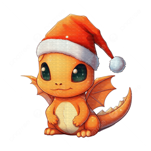 drachen dragon christmas - zdarma png
