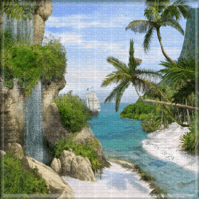 fond beach sea - Ücretsiz animasyonlu GIF