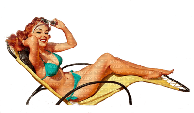 loly33 femme PIN UP - 免费PNG