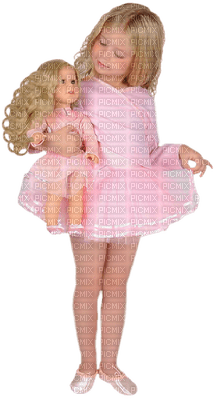 Kaz_Creations Baby Enfant Child Girl Doll - gratis png