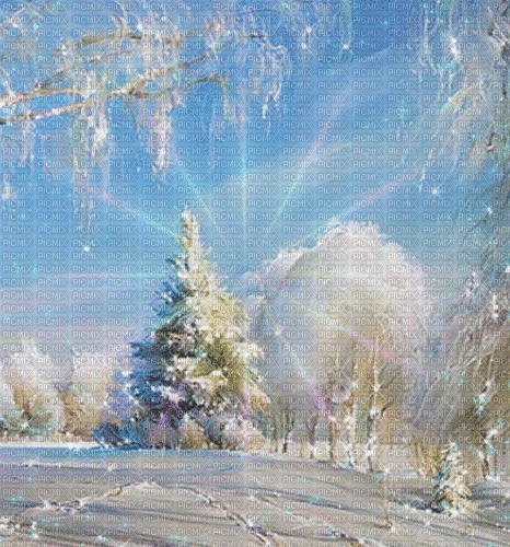 Background Winter - Besplatni animirani GIF