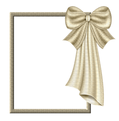 Kaz_Creations Deco Frames Frame  Ribbons Bows  Colours - zadarmo png