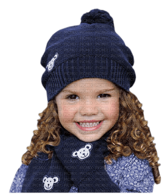 Kaz_Creations Winter Baby Enfant Child Girl Colours - PNG gratuit