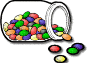 Bonbons - GIF animate gratis