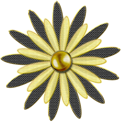 flower-gold-deco-minou52 - PNG gratuit