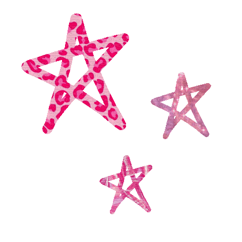pink stars - GIF animado grátis