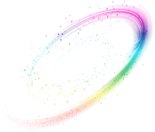 kikkapink deco scrap  glitter light rainbow - kostenlos png