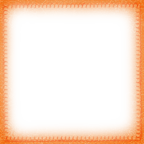 Frame.Orange - By KittyKatLuv65 - Free PNG