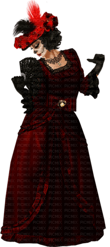 GOTICA MUJER - Free PNG