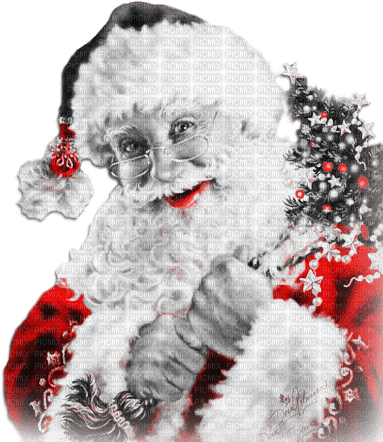 soave christmas santa claus deco  vintage - PNG gratuit