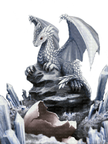 winter dragon by nataliplus - besplatni png