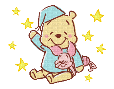 Winnie Pooh - Δωρεάν κινούμενο GIF