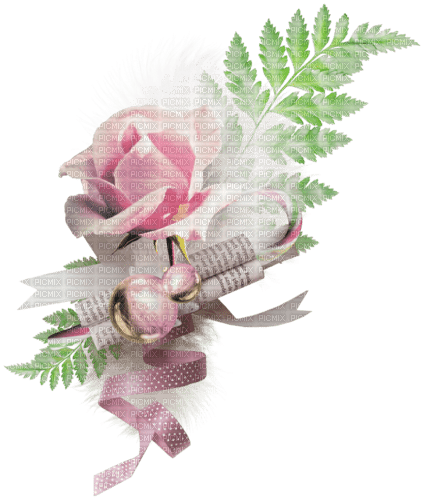Rose Pink Deco - Bogusia - PNG gratuit