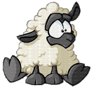 mouton - GIF animado gratis