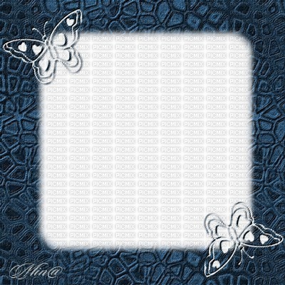 bg-blue-butterfly - Free PNG