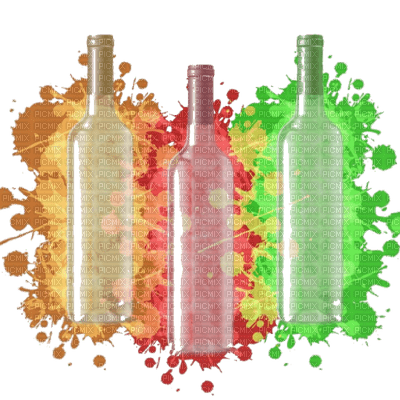 Kaz_Creations Bottles - ücretsiz png
