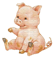 petit cochon - GIF animado grátis