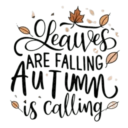 leave falling autumn calling - kostenlos png