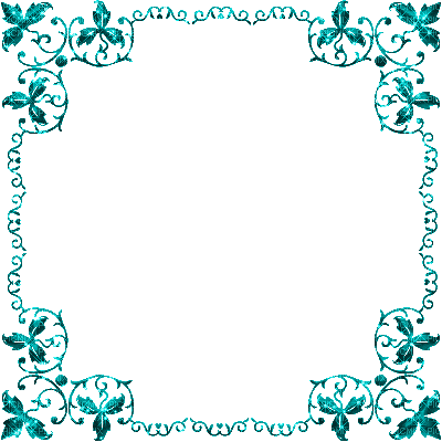 Frame, Frames, Leaf, Leaves, Aqua - Jitter.Bug.Girl - 無料のアニメーション GIF