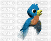 blue bird - GIF animé gratuit