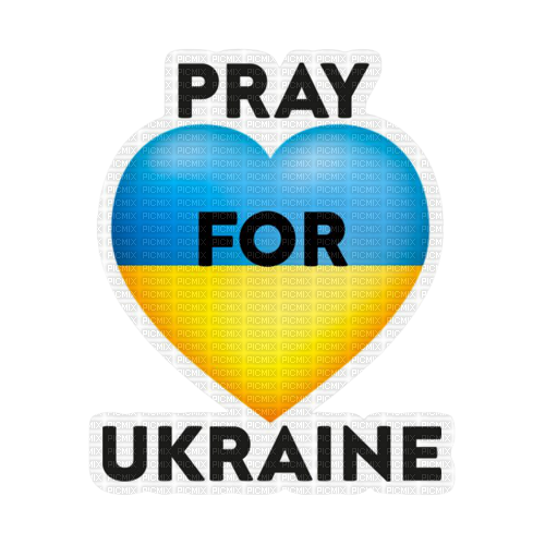 Pray For Ukraine - Bogusia - zdarma png