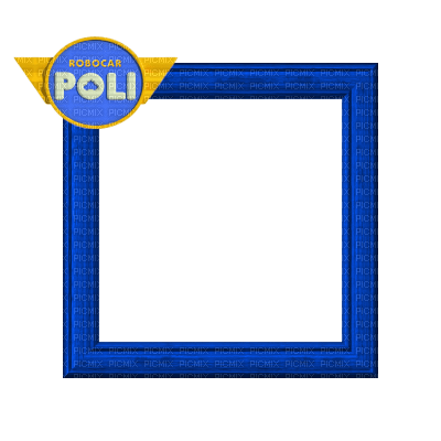 Small Blue Frame - δωρεάν png
