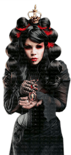 Halloween Woman goth - безплатен png