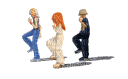 Dancers - Bezmaksas animēts GIF