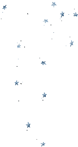 blue stars gif (created with gimp) - GIF animé gratuit
