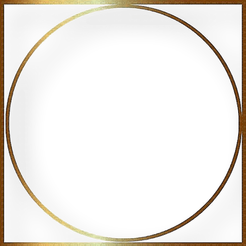 Frame.Cadre.Round.Gold.Victoriabea - zdarma png