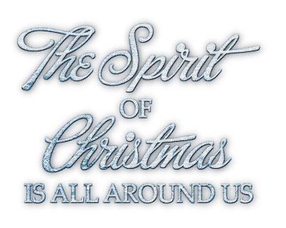 soave text christmas merry  the spirit - δωρεάν png