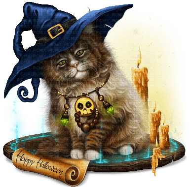halloween cat by nataliplus - besplatni png