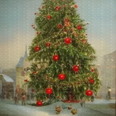 Christmas Tree Vintage - png grátis