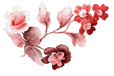soave deco flowers animated branch spring summer - Darmowy animowany GIF