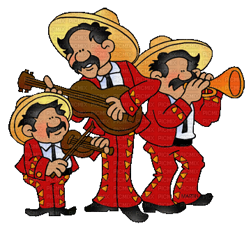 Mexican Mariachi bp - Zdarma animovaný GIF
