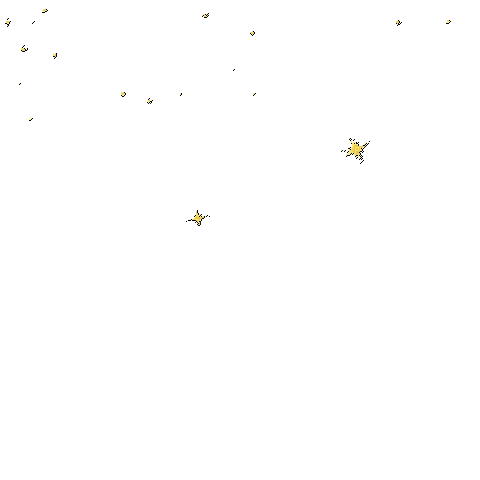 yellow falling stars - GIF animasi gratis